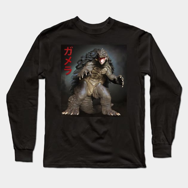 Gamera Long Sleeve T-Shirt by Digiwip